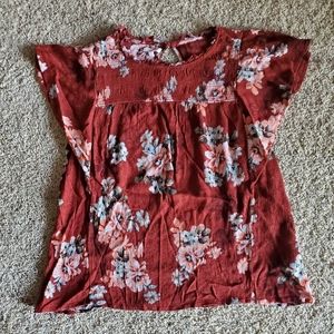 Maurices floral shirt.